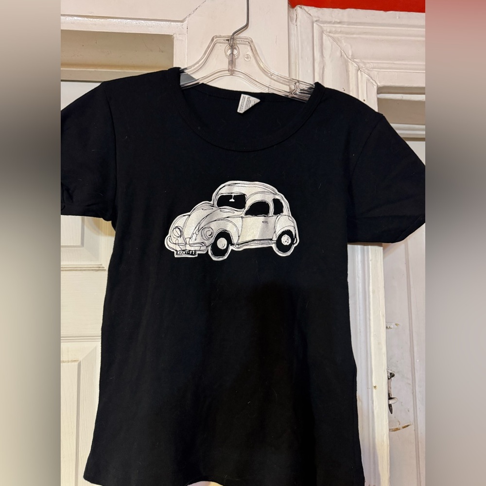 Vintage 90s rave Volkswagen bug baby t skater S